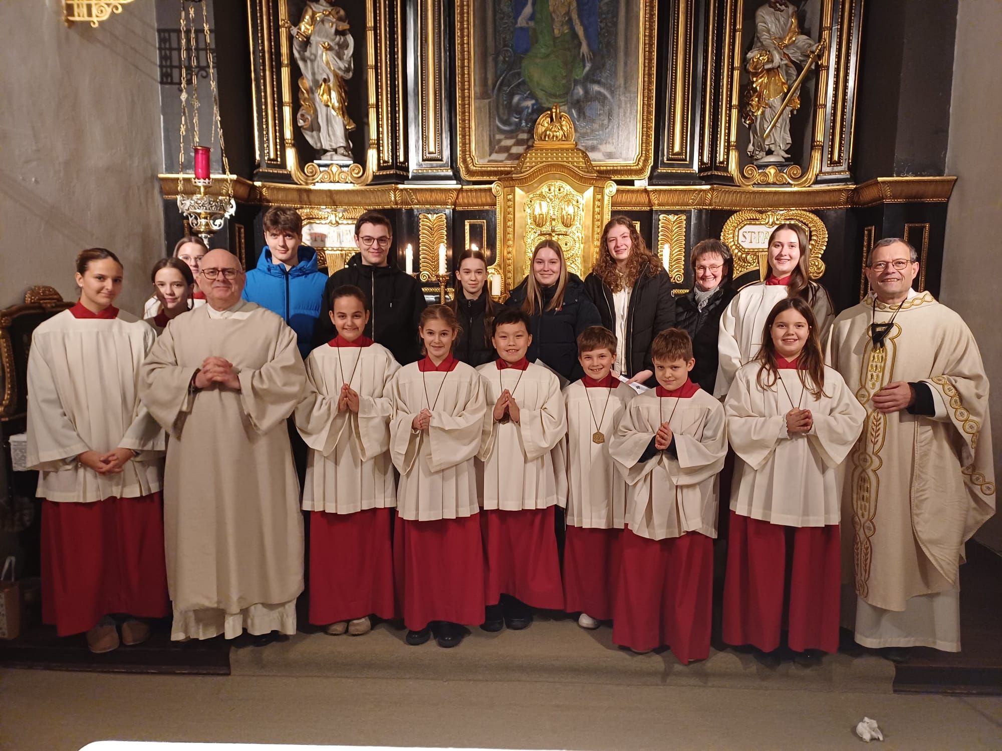 Ministrantenaufnahme 2025 Aiterhofen